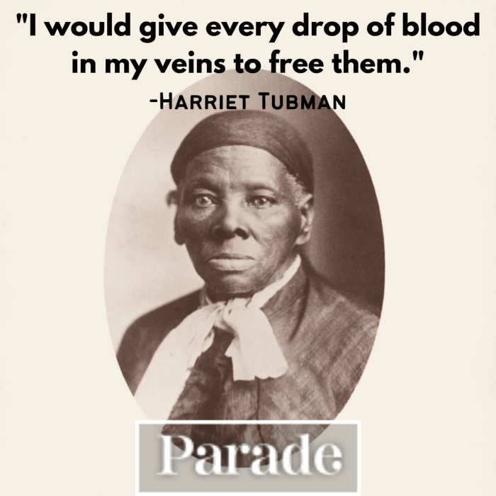 Harriet tubman didn't take no stuff