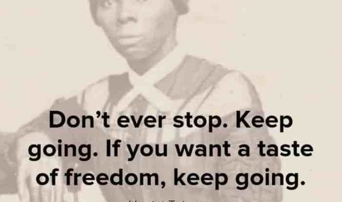 Harriet tubman didn't take no stuff